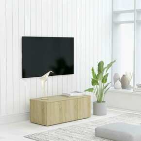TV omarica sonoma hrast 80x34x30 cm iverna plošča