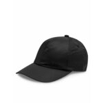 Kapa s šiltom BOSS črna barva - črna. Kapa s šiltom vrste baseball iz kolekcije BOSS. Model izdelan iz enobarvne tkanine.
