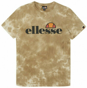 Bombažna kratka majica Ellesse rjava barva - rjava. Body iz kolekcije Ellesse