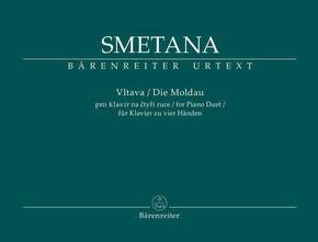 Bedřich Smetana Vltava pro klavír na čtyři ruce - symfonická báseň z cyklu Má vlast Notna glasba