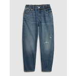 Gap Otroške Jeans hlače high rise barrel Washwell 12