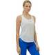 Nebbia FIT Activewear Tank Top “Airy” with Reflective Logo White S Fitnes majica