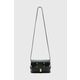 Usnjena torbica AllSaints MIRO MINI črna barva - črna. Majhna torbica iz kolekcije AllSaints. Model na zapenjanje, izdelan iz naravnega usnja.