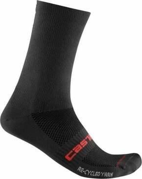 Castelli Re-Cycle Thermal 18 Sock Black L/XL Kolesarske nogavice