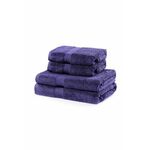 Komplet brisač Marina 4-pack - vijolična. Komplet brisač iz kolekcije home &amp; lifestyle. Model izdelan iz tekstilnega materiala.