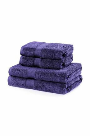 Komplet brisač Marina 4-pack - vijolična. Komplet brisač iz kolekcije home &amp; lifestyle. Model izdelan iz tekstilnega materiala.