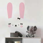 Komplet stenskih nalepk Ambiance Cute Bunny