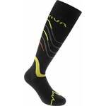 La Sportiva Skialp Socks Black/Yellow L Nogavice