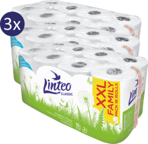 LINTEO Classic toaletni papir 2-slojni