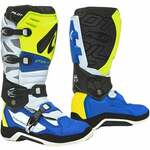Forma Boots Pilot Yellow Fluo/White/Blue 45 Motoristični čevlji