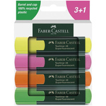 Faber-Castell Označevalnik Textliner 48 komplet 4 barv