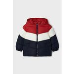 Otroška jakna Mayoral rdeča barva - rdeča. Otroški jakna iz kolekcije Mayoral. Podložen model, izdelan iz vzorčastega materiala.
