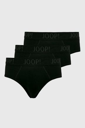 Joop! moške spodnjice (3-pack) - črna. Spodnje hlače iz kolekcije Joop!. Model izdelan iz pletenine gladke