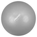 shumee Avento Fitnes žoga / gimnastična žoga premer 65 cm srebrna