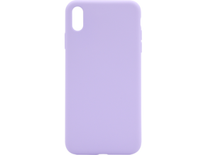 Chameleon Apple iPhone XS Max - Silikonski ovitek (liquid silicone) - Soft - Lilac Purple