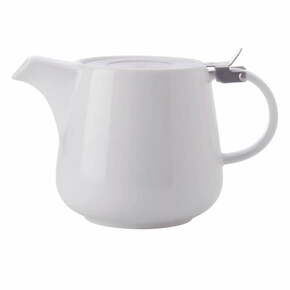 Bel porcelanast čajnik s cedilom Maxwell &amp; Williams Basic