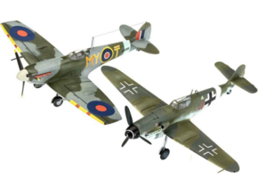 REVELL model letala Combat Set Bf109G-10 &amp; Spitfire Mk.V - 090 03710