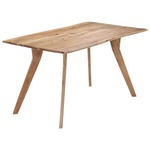 Vidaxl Jedilna miza 140x80x76 cm trden akacijev les