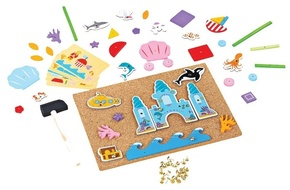 Bigjigs Toys Kreatívna zatĺkacia hra život v mori