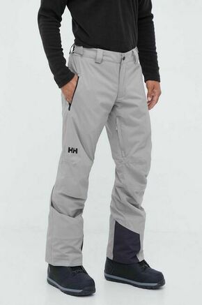 Smučarske hlače Helly Hansen Legendary siva barva - siva. Smučarske hlače iz kolekcije Helly Hansen. Model izdelan iz posebne kolekcije Wechterowicz Rafala za Medicine.