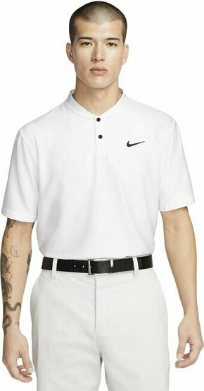 Nike Dri-Fit Victory Texture Mens Polo White/Black M