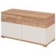 Germania 426451 Shoe Cabinet "Topix" 96x40x50,4 cm White and Oak