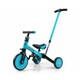MILLY MALLY Milly Mally Optimus Plus 4v1 tricikel z vodilno palico modra