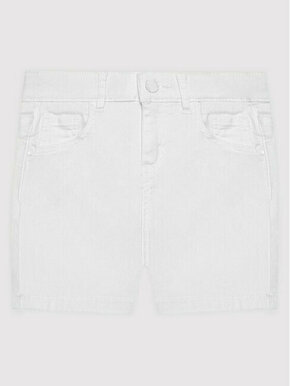 Guess Jeans kratke hlače J2RD12 WE5X0 Bela Regular Fit