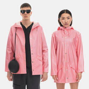 Jakna Rains Essential Jacket roza barva - roza. Jakna iz kolekcije Rains. Nepodložen model