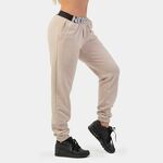 Nebbia Iconic Mid-Waist Sweatpants Cream S Fitnes hlače