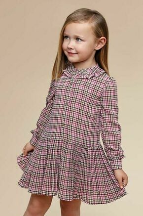 Otroška obleka Mayoral vijolična barva - vijolična. Otroški obleka iz kolekcije Mayoral. Ohlapen model