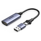 UGREEN adapter USB 1080p za zajem slike HDMI na USB-C/A 40189