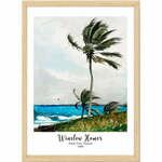 Plakat z okvirjem 55x75 cm Winslow Homer – Wallity