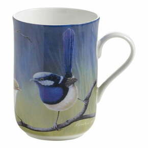 Vrč iz kostnega porcelana Maxwell &amp; Williams Birds Fairy Wrens on Blue