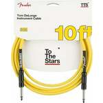 Fender Tom DeLonge 10' To The Stars Instrument Cable Rumena 3 m Ravni - Ravni
