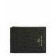 Denarnica MICHAEL Michael Kors ženski, črna barva - črna. Mala denarnica iz kolekcije MICHAEL Michael Kors. Model izdelan iz ekološkega usnja.