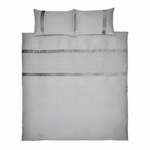 Siva posteljnina za zakonsko posteljo 200x200 cm – Catherine Lansfield