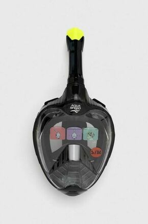 Aqua Speed Veifa ZX potapljaška maska črno-rumena L-XL