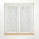 Bele prosojne zavese v kompletu 2 ks 60x90 cm Levita – douceur d'intérieur