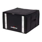 Črna škatla za shranjevanje oblačil Compactor XXL Black Edition 3D Medium, 125 l
