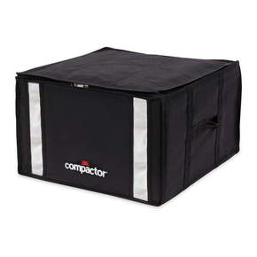 Črna škatla za shranjevanje oblačil Compactor XXL Black Edition 3D Medium