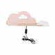 Rožnata otroška svetilka Cloud – Candellux Lighting