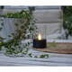 Črna zunanja LED svetlobna dekoracija Best season Puloun, višina 13,5 cm