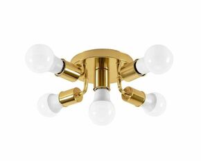 Toolight Kovinska stropna svetilka Spotlight APP708-5c Gold