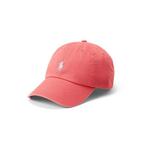 Bombažna bejzbolska kapa Polo Ralph Lauren roza barva - roza. Kapa s šiltom vrste baseball iz kolekcije Polo Ralph Lauren. Model izdelan iz enobarvne tkanine.
