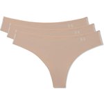 Under Armour Tangice PS Thong 3Pack -BRN XL