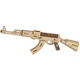 Woodcraft Lesena 3D sestavljanka AK47 mitraljez