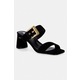 Natikači iz semiša Steve Madden Toriann črna 11005274.015