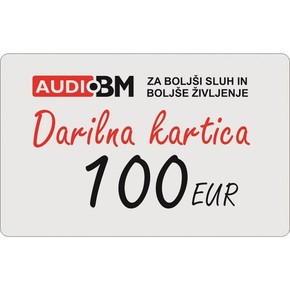 Darilna Kartica 100 Eur