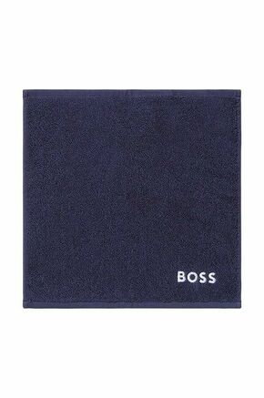 Bombažna brisača BOSS - mornarsko modra. Bombažna brisača iz kolekcije BOSS. Model izdelan iz tekstilnega materiala.